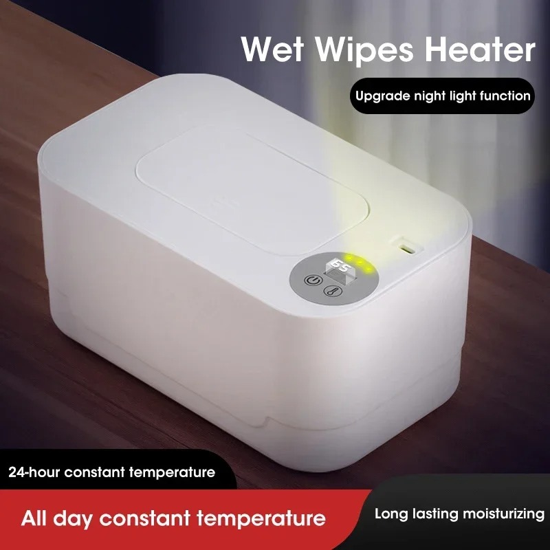 Baby Wipe Warmer - USB 충전식 빠른 가열 아기 물티슈