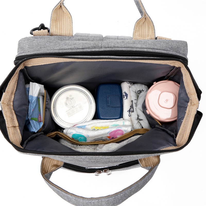 세련된 접이식 아기 침대 겸용 엄마 가방, 대용량 휴대 - Diaper Bag Backpack 리뷰 및 가격