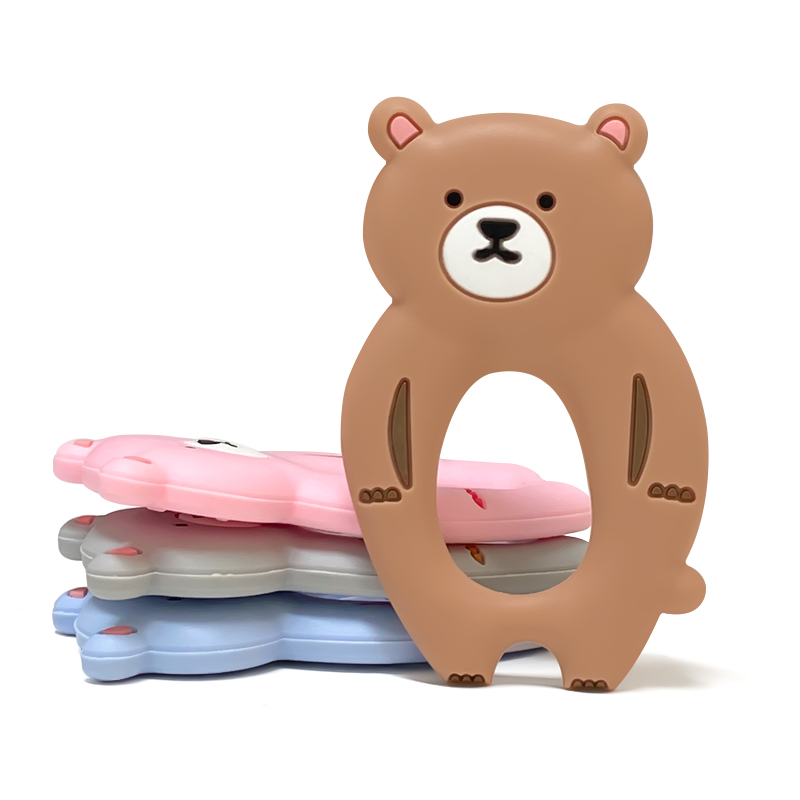 1개 실리콘 곰 모양 치발기 아기 이갈이 장난감 씹을  - Baby Products Photos 리뷰 및 가격
