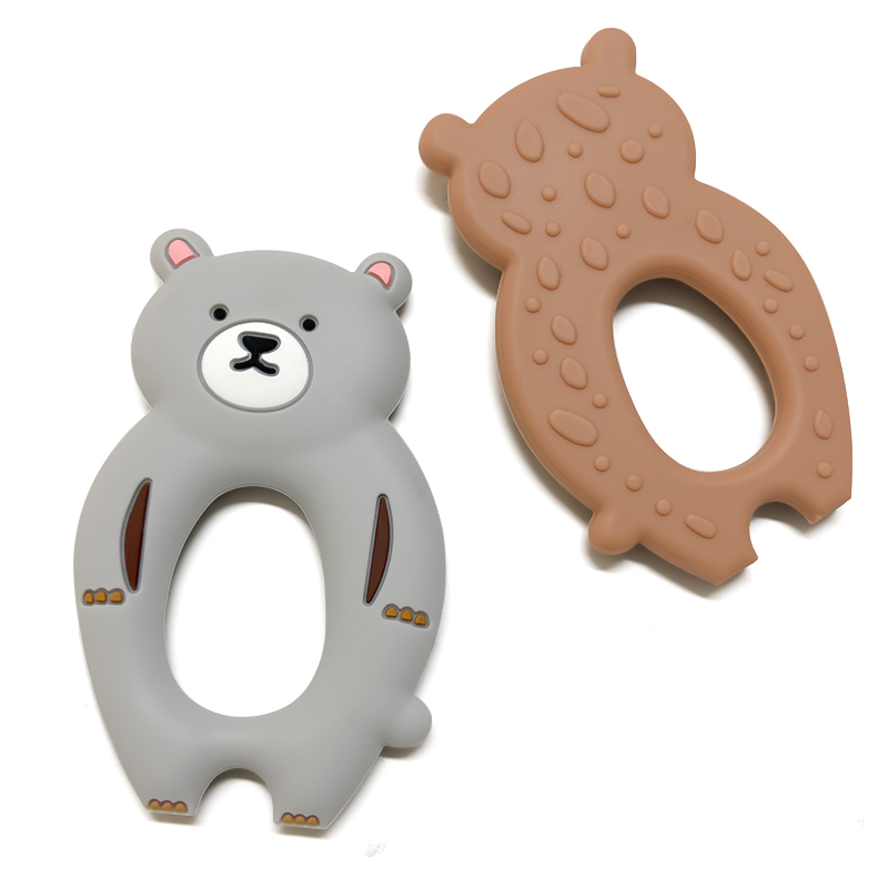 1개 실리콘 곰 모양 치발기 아기 이갈이 장난감 씹을  - Baby Products Photos 리뷰 및 가격