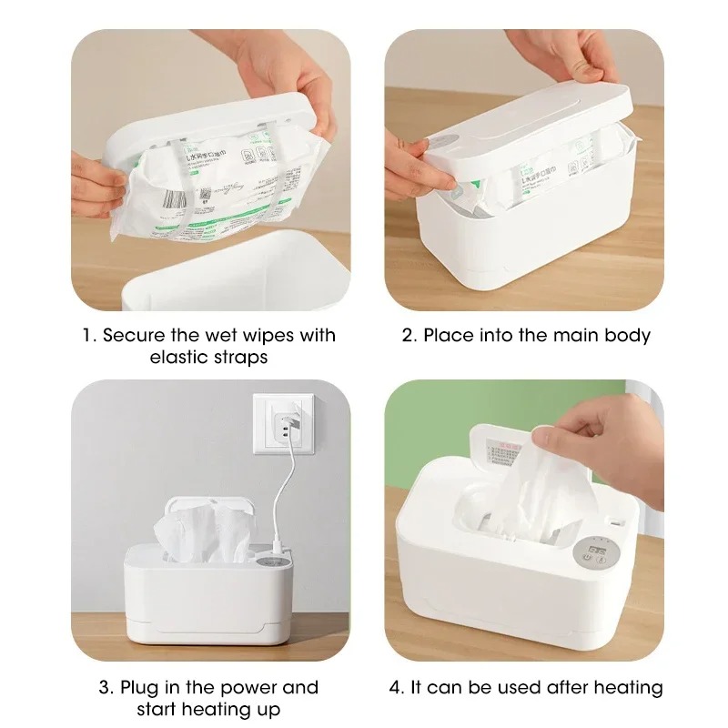 휴대용 여행 아기 물티슈 온열기 USB 충전식 물티슈  - Baby Wipe Warmer 리뷰 및 가격