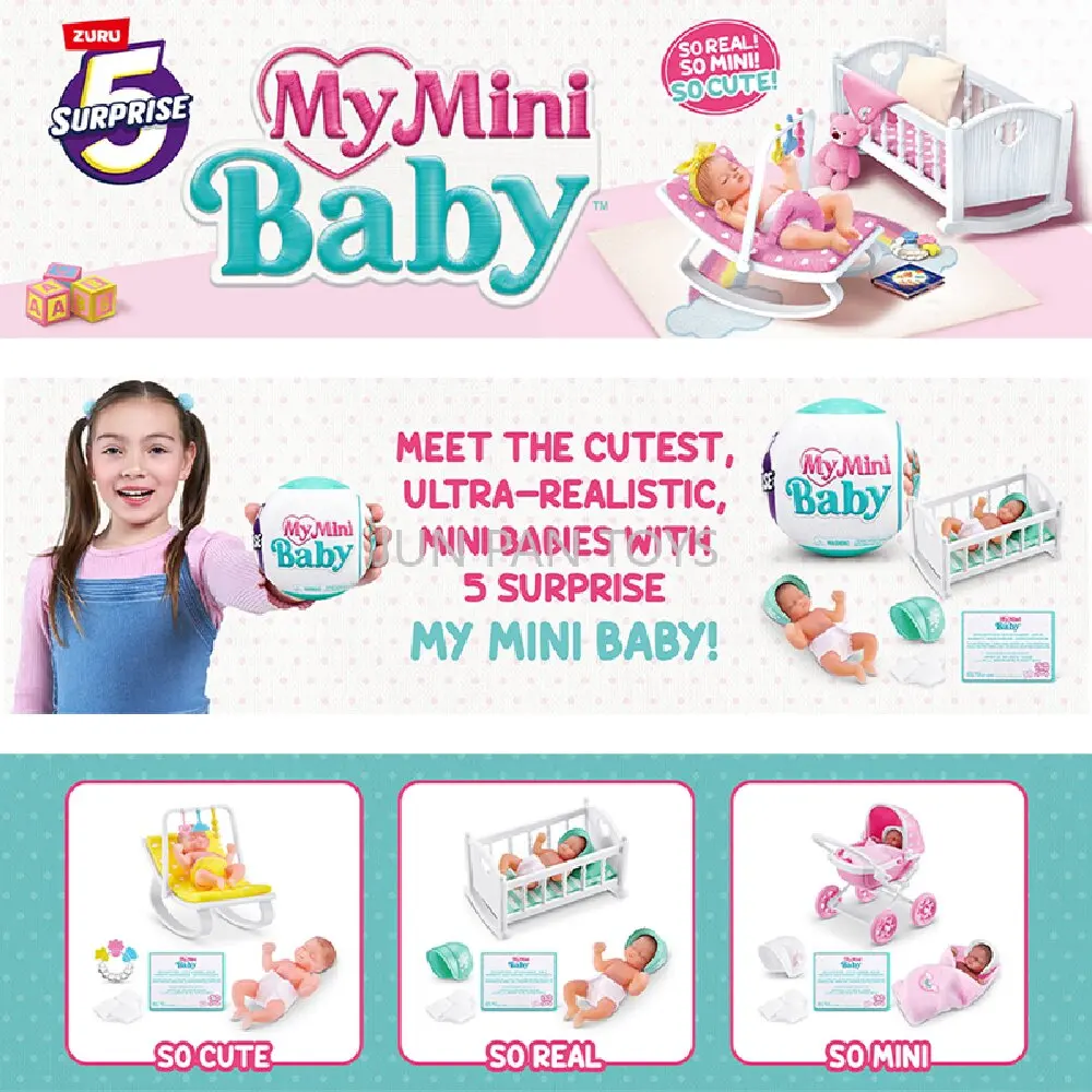 주루 5 서프라이즈 미니 브랜드 장난감 마이 미니 베이 - Baby Products Brand 리뷰 및 가격